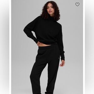 ALO Yoga Waffle Weekend Escape Mock Neck